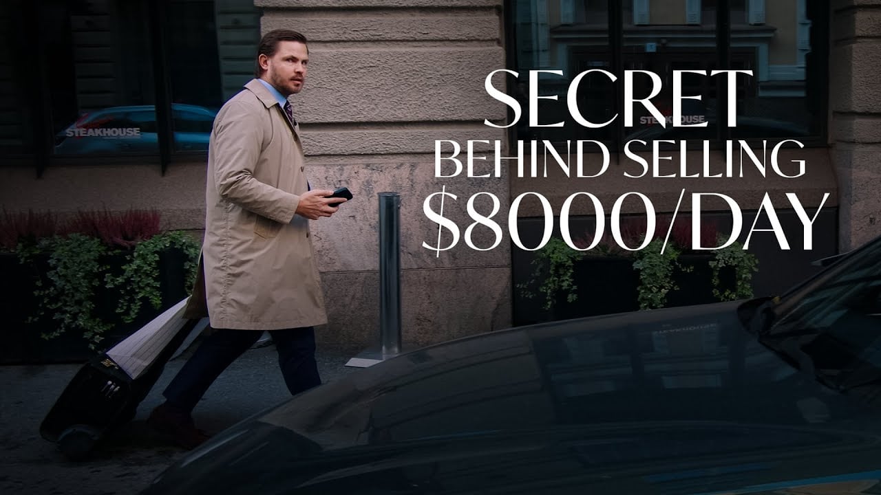 Secret behind selling $8000/day